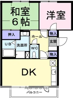 プレンティナカヤマ【2階】の間取り