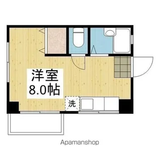 ラフィーネ石手【4階】の間取り
