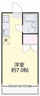 エトワール21 1号館【402号室】の間取り