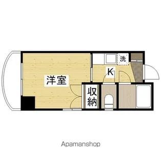 呉セントラルタワー【8階】の間取り
