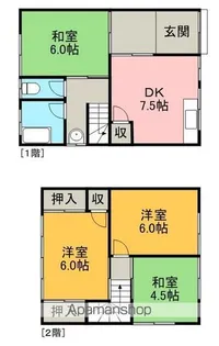 Mハウス【1階】の間取り