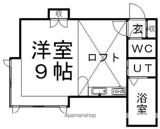 フォーサイト澄川【1階】の間取り