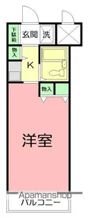 パレ・ドール湘南平塚【6階】の間取り