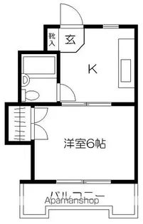RSレジデンス【205号室】の間取り