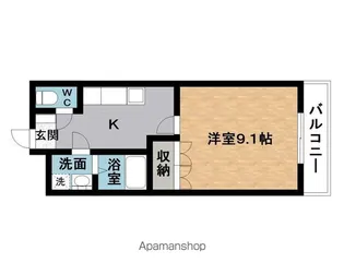 レバンテ【1階】の間取り
