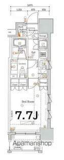 WILL VERT東十条【11階】の間取り