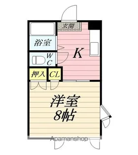 エスポワールⅠ【1階】の間取り