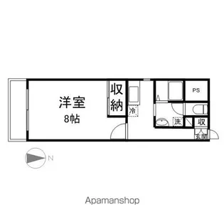ルート南向【5階】の間取り