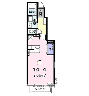 ツインベル【1階】の間取り