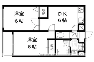パルティールステージI【402-a号室】の間取り