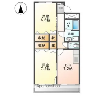 ルミナスコート【2階】の間取り