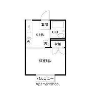 エステートピア池田【2階】の間取り