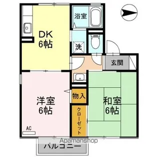 レジデンス・ヒロ【2階】の間取り