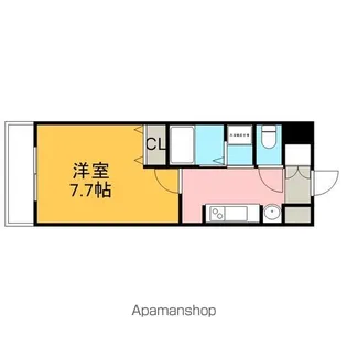 ブルームライフ黒川【9階】の間取り