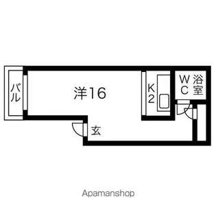 香坂YN【C1号室】の間取り