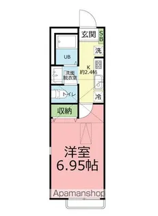 シンフォライズ湘南VIVACE【2階】の間取り