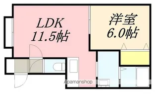 グレース学園台【1階】の間取り