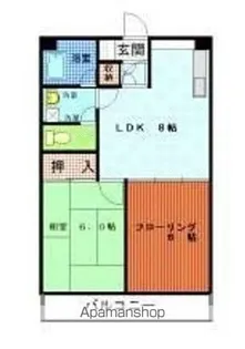 ヌーヴェル大手門【701号室】の間取り