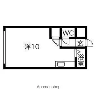 DAIWA南郷Ⅱ【206号室号室】の間取り