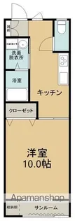 スーペルカーサ沖ノ内【102号室】の間取り