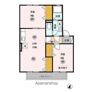 アーバンヒルズ I【1階】の間取り
