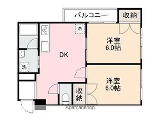 BASE津田【403号室】の間取り