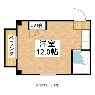 ビューハイツ【301号室】の間取り