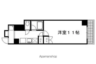 サンシティ四条西洞院【301号室】の間取り
