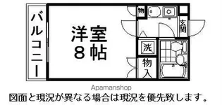 フラッグK・K【5階】の間取り