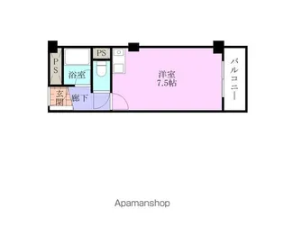 栄和マンション春木Ⅱ【4階】の間取り