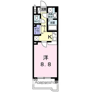 サン トール【2階】の間取り