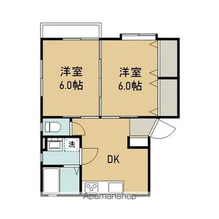 メゾンK3【101号室】の間取り