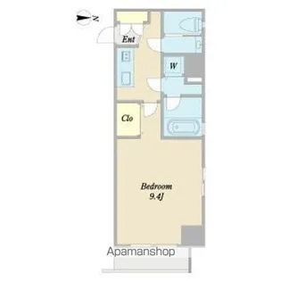 プロシード金山【10階】の間取り