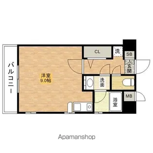 ロマネスク小笹第3【203.号室】の間取り