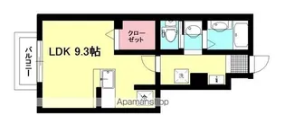 ラルーチェ・S【1階】の間取り