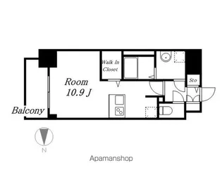 プレサンス池下トレス【8階】の間取り