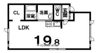 CUBE【1階】の間取り
