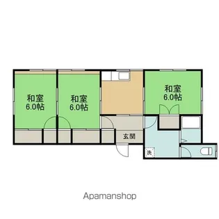 メゾン3.1【201号室】の間取り