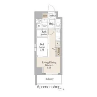 愛知県名古屋市北区志賀町4丁目【マンション】の間取り