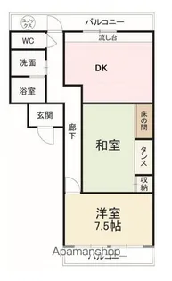 山下ビル(藤塚町)【3階】の間取り