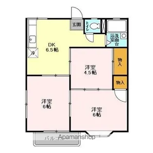 アネックスU 4【1階】の間取り