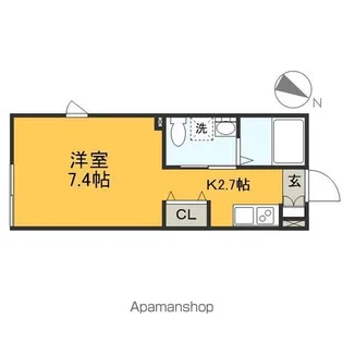 ウィンヒル下藤沢【3階】の間取り