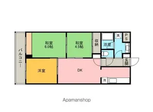 千葉県浦安市北栄1丁目【マンション】の間取り
