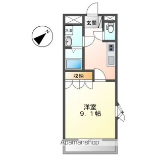 プライムガーデン【2階】の間取り