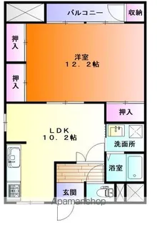 ステイタス89【101号室】の間取り