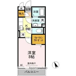 ヨーコーハイツ【3階】の間取り