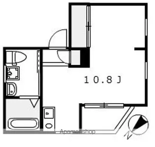 伊藤ビル【302号室号室】の間取り