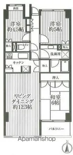 グロブナーハウス【5階】の間取り