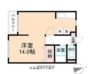 グリーンハイムユー&ユー【1階】の間取り