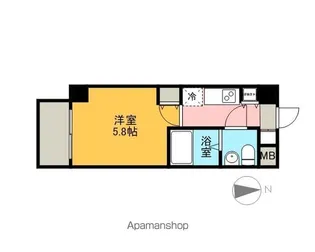 KDXレジデンス大島【2階】の間取り